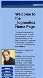 Mobile Screenshot of lognostics.co.uk